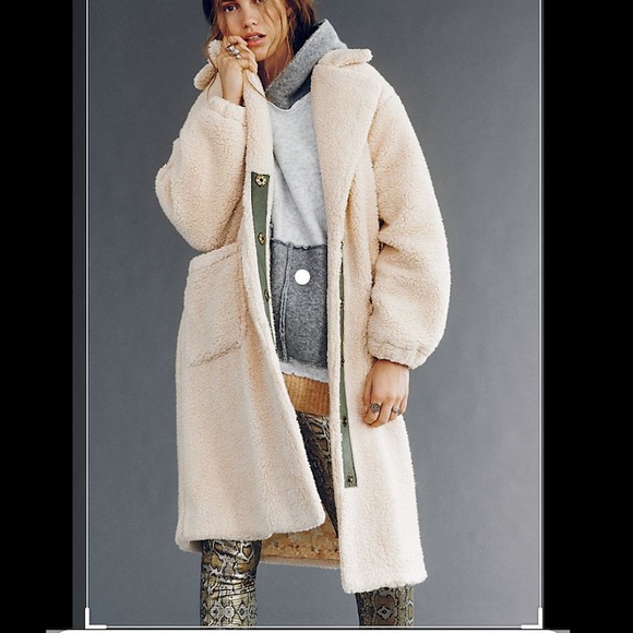 Free People Jackets & Blazers - NWT Free People Tessa teddy coat size small